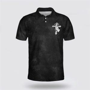 The Devil Saw Me With My Head Down And Though He d Won Until I Said Amen Polo Shirt Gifts For Christian Families 1 lc9ubs.jpg