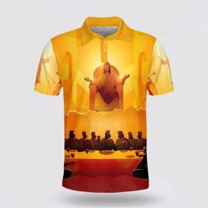 The Last Supper Polo Shirt Gifts For Christian Families 1 g1rcav.jpg