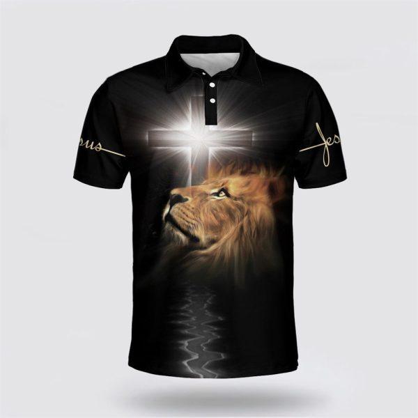 The Light Shines In The Darkness And The Darkness Has Not Overcome It Polo Shirt – Gifts For Christian Families