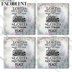 The Lord Bless You And Keep You Numbers 624 26 Stone Coasters Coasters Gifts For Christian 3 hv1qqy.jpg