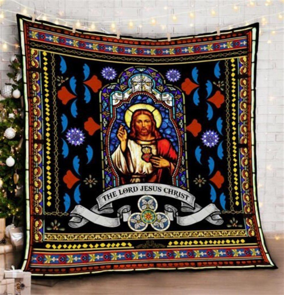 The Lord Jesus Christian Quilt Blanket Christian Gift For Believers