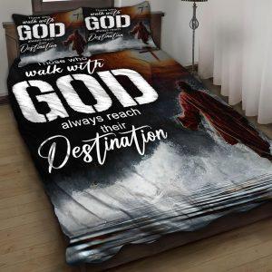 Those Who Walk With God Christian Quilt Bedding Set Christian Gift For Believers 1 ctxcc2.jpg
