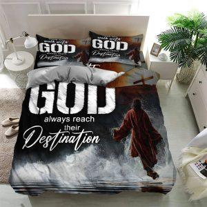 Those Who Walk With God Christian Quilt Bedding Set Christian Gift For Believers 2 yd9icp.jpg