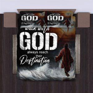 Those Who Walk With God Christian Quilt Bedding Set Christian Gift For Believers 3 ycqcu3.jpg