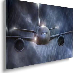 US Air Force Douglas DC 3 Airplane Thunderstorm Boeing 757 Fighter Jet Canvas Wall Art Gift For Military Personnel 1 tsxnfx.jpg