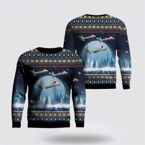 US Air Force General Atomics MQ-9 Reaper Christmas AOP Sweater – Christmas Gift For Military Personnel