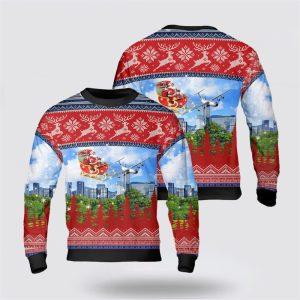 US Air Force Hanoi Taxi (Lockheed C-141 Starlifter) Christmas AOP Sweater – Christmas Gift For Military Personnel