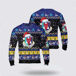 US Air Force New Jersey Air National Guard, 177th Fighter Wing  Christmas  Sweater 3D – Christmas Gift For Military Personnel