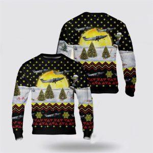 US Air Force Pilatus U-28A Draco 07-0838 Christmas AOP Sweater – Christmas Gift For Military Personnel