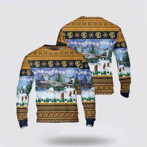 US Navy F-14A Tomcat Of VF-84 Jolly Rogers Christmas Sweater 3D – Unique Christmas Sweater Gift For Military Personnel