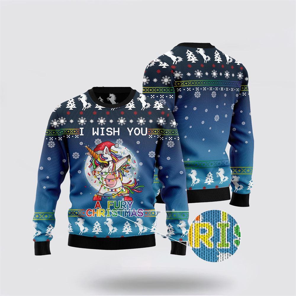 Unicorn Fury Ugly Christmas Sweater – Best Gift For Christmas Unicorn Fury Ugly Christmas Sweater – Best Gift For Christmas