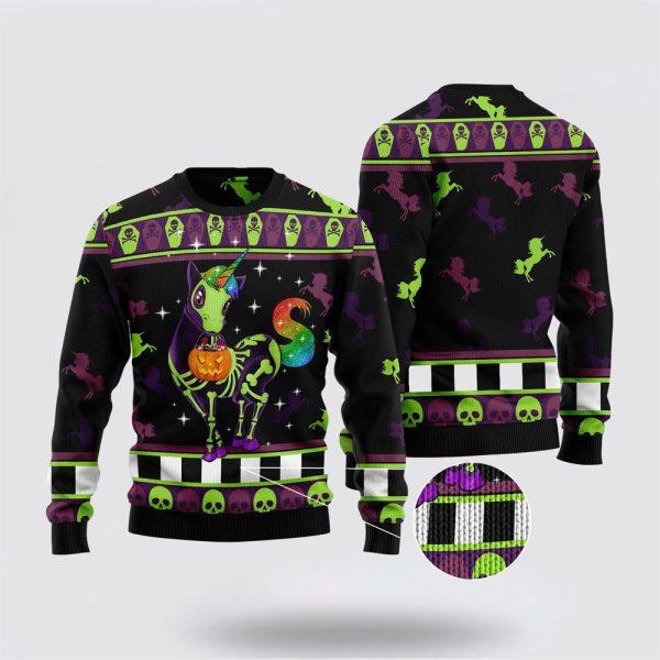 Unicorn Pumpkin Ugly Christmas Sweater – Best Gift For Christmas
