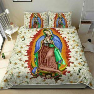 Virgin Mary Our Lady Of Guadalupe Quilt Bedding Set Christian Gift For Believers 3 ex2uhz.jpg