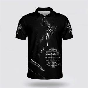 Way Maker Miracle Worker Promise Keeper Light Jesus Picture Polo Shirt Gifts For Christian Families 1 bnywor.jpg