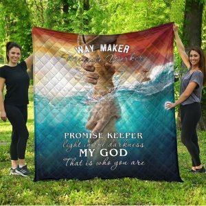 Way Maker Promise Keeper My God Christian Blanket Gifts For Christians 3 z4ysrc.jpg
