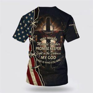 Way Maker Promise Keeper That Is Who You Are All Over Print 3D T Shirt Gifts For Christians 2 thdkcr.jpg