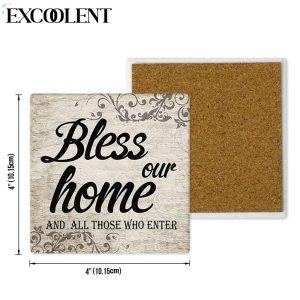 Welcome Bless Our Home And All Those Who Enter Stone Coasters Coasters Gifts For Christian 4 fiou40.jpg