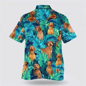 Wirehaired Vizsla Dog Leaves Tropic Pattern Hawaiian Shirt Dog Lover Hawaiian Shirts 2 hm8nz9.jpg