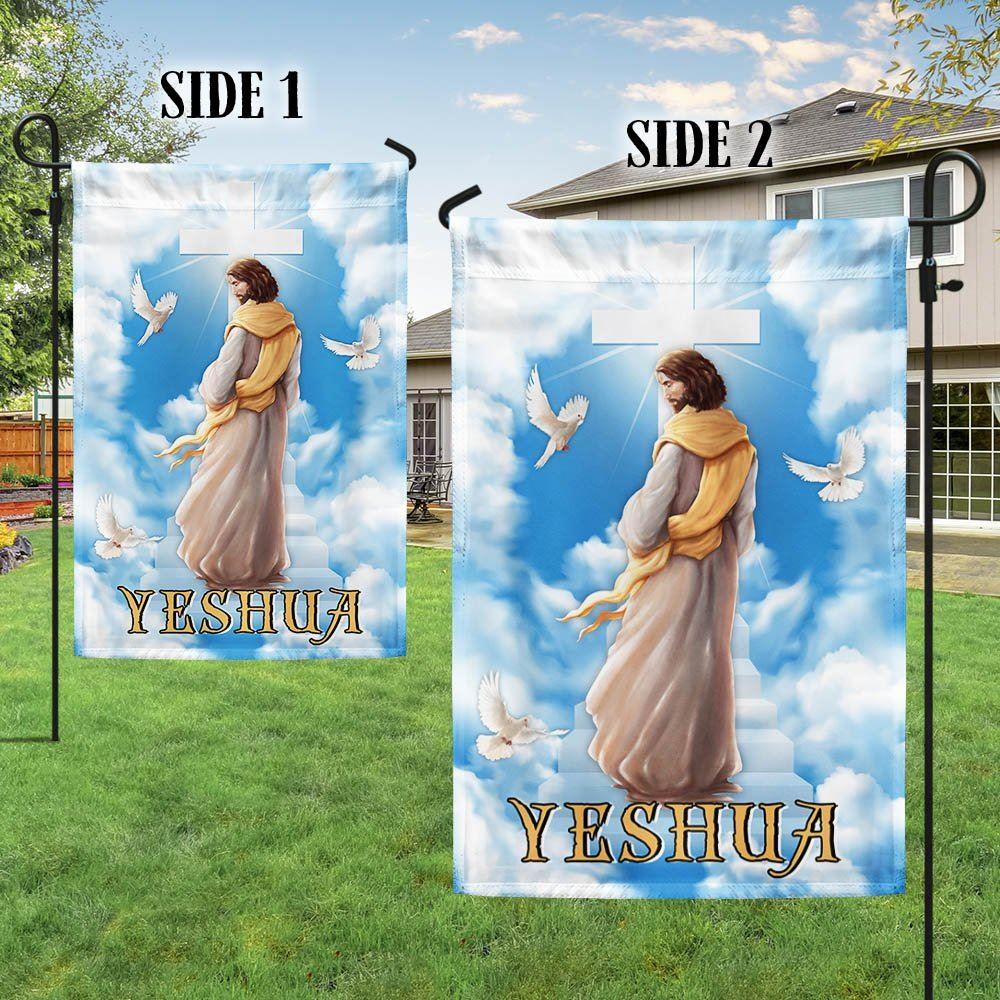Yeshua Jesus Christ Flag – Christian Flag Outdoor Decoration