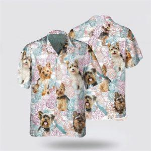 Yorkie Dog Pineapple Pattern Hawaiian Shirt Gift For Dog Lover 3 e1wf35.jpg
