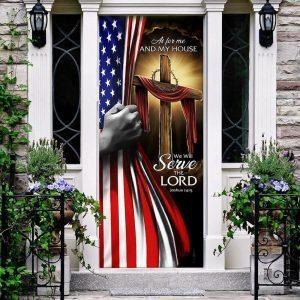 As For Me And My House Door Cover We Will Serve The Lord Door Cover Gift For Christian 5 ltsng9.jpg