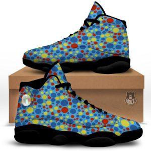 Autism Basketball Shoes, Autism Awareness Dots Color…