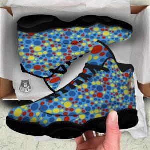 Autism Basketball Shoes Autism Awareness Dots Color Print Pattern Basketball Shoes Autism Shoes Autism Awareness Shoes 3 vpu0mx.jpg