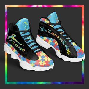 Autism Basketball Shoes Autism Just Be Kind You Will Never Walk Alone Basketball Shoes Autism Shoes Autism Awareness Shoes 3 akbndc.jpg