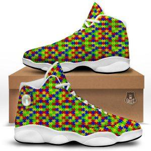 Autism Basketball Shoes Awareness Jigsaw Colorful Autism Print Basketball Shoes Autism Shoes Autism Awareness Shoes 4 kplkwk.jpg