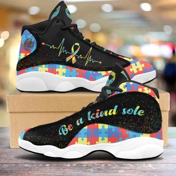 Autism Basketball Shoes, Be A Kind Sole Autism Basketball Shoes, Autism Shoes, Autism Awareness Shoes