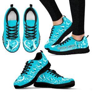 Autism Shoes Cervical Cancer Awareness Shoes Shoes Heart Ribbon Sneaker Walking Shoes Breast Cancer Sneakers Breast Cancer Awareness Shoes 1 tdd2cs.jpg