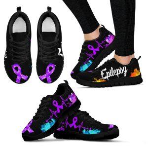 Breast Cancer Shoes, Epilepsy Art Heartbeat Shoes…