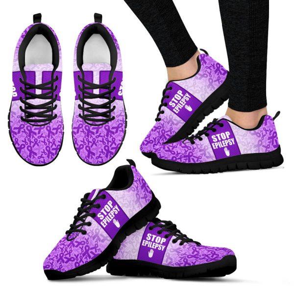 Breast Cancer Shoes, Epilepsy Style Shoes Sneaker Walking Shoes, Breast Cancer Sneakers