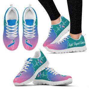 Autism Shoes Fight Thyroid Cancer Shoes Teal Pink Blue Sneaker Walking Shoes Breast Cancer Sneakers Breast Cancer Awareness Shoes 1 f2lnor.jpg