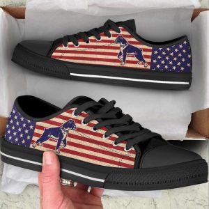 Boxer Dog USA Flag Low Top Shoes Canvas Sneakers Casual Shoes Gift For Dog Lover 2 atfred.jpg