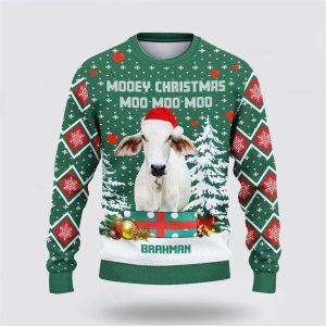Brahman Green Merry Christmas Ugly Sweater, Gifts…