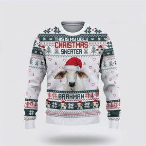 Brahman Green Merry Christmas Ugly Sweater, Gifts…