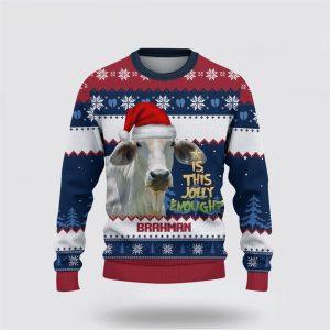 Brahman Jolly Merry Christmas Ugly Sweater, Gifts…