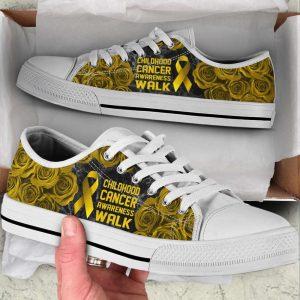 Childhood Cancer Shoes Awareness Walk Low Top Shoes Canvas Shoes Gift For Survious 2 lp31je.jpg