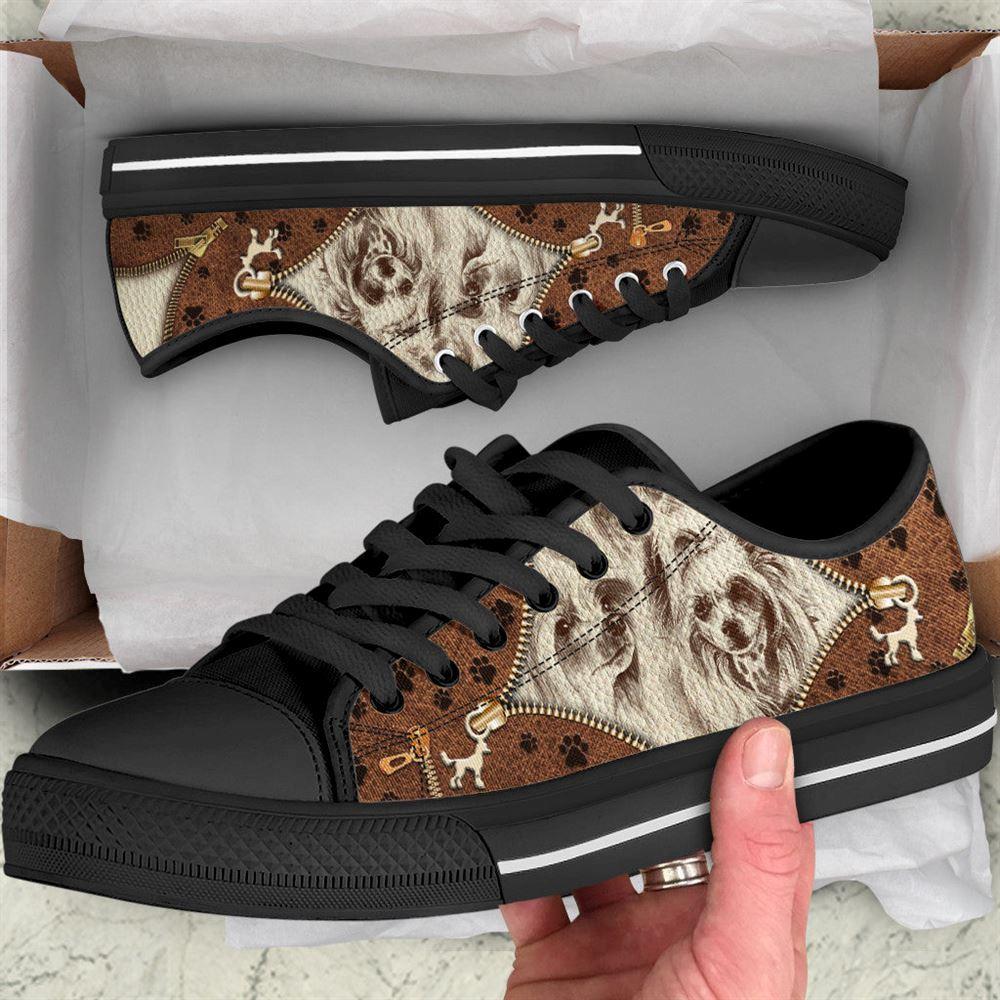 Chinese Crested Dog Low Top Shoes, Gift For Dog Lover Chinese Crested Dog Low Top Shoes, Gift For Dog Lover