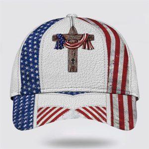 Christian Baseball Cap, God Bless American Flag…