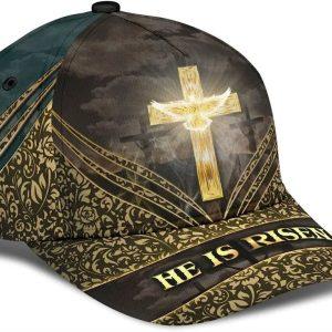 Christian Baseball Cap He Is Risen Cross Baseball Cap Mens Baseball Cap Women s Baseball Cap 3 gy174n.jpg