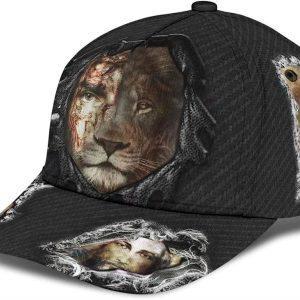 Christian Baseball Cap Jesus Christ And Lion Half Face Baseball Cap Mens Baseball Cap Women s Baseball Cap 3 qvuniu.jpg