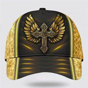 Christian Baseball Cap, Jesus Cross Angel Wings…