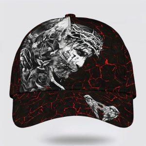 Christian Baseball Cap, Jesus Face Baseball Cap,…