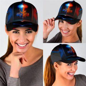 Christian Baseball Cap Jesus Is My Savior The Cross Light Baseball Cap Mens Baseball Cap Women s Baseball Cap 3 dcgd1l.jpg