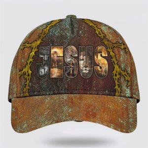 Christian Baseball Cap, Jesus Lion Lamb Cross…