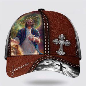 Christian Baseball Cap, Jesus Lion With Lamb…