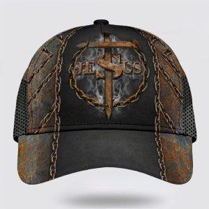 Christian Baseball Cap, Jesus Nail Cross Crown…