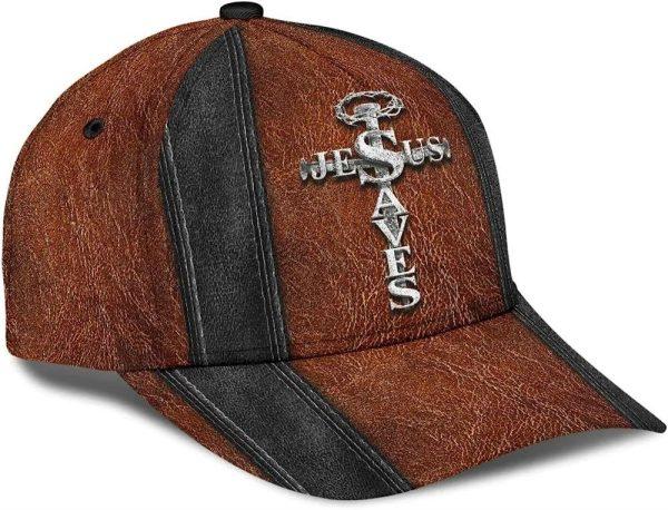 Christian Baseball Cap, Jesus Saves Nail Cross Classic Hat All Over Print, Mens Baseball Cap, Women’s Baseball Cap